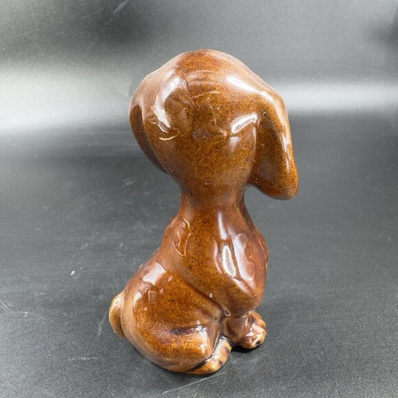 Vintage RedWare Pottery Dog Family Set 3 Made In Japan Figurines Decorative VTG - Picture 13 of 15